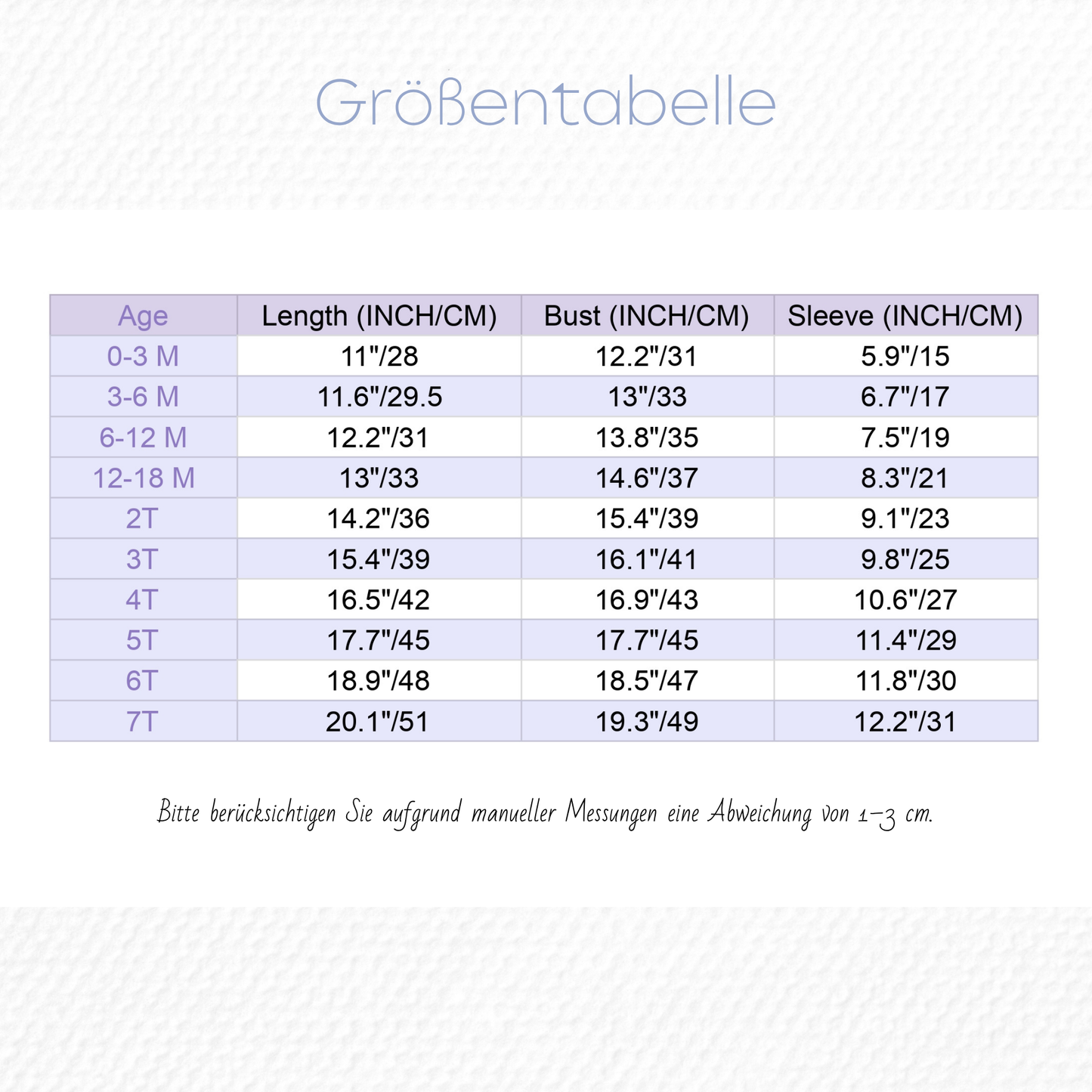 Personalisierter Kinderpullover mit Name · 100 % Baumwolle