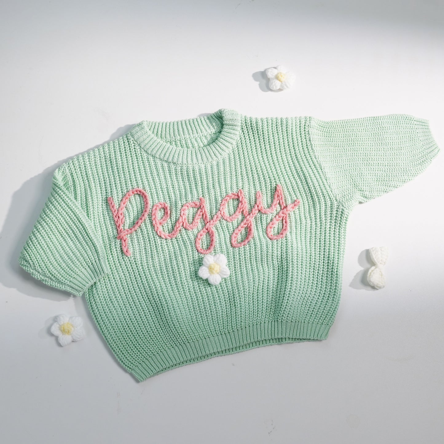 Personalisierter Kinderpullover mit Name · 100 % Baumwolle