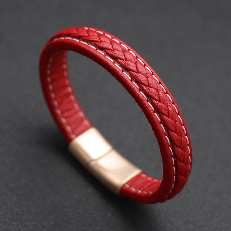 Personalisierbares Lederarmband – Geschenk für Paare & zum Vatertag