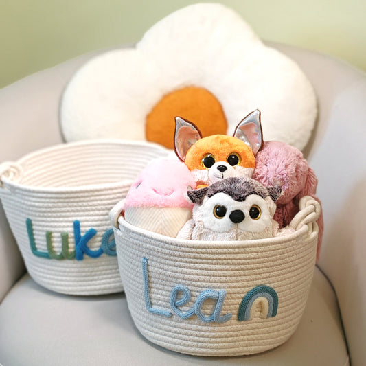Personalisierter Aufbewahrungskorb für Babys und Kinder